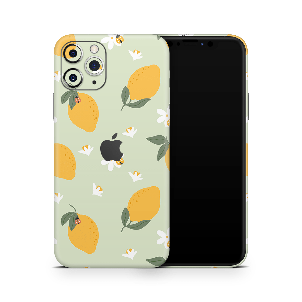 Zesty Lemons Green Apple iPhone Skins