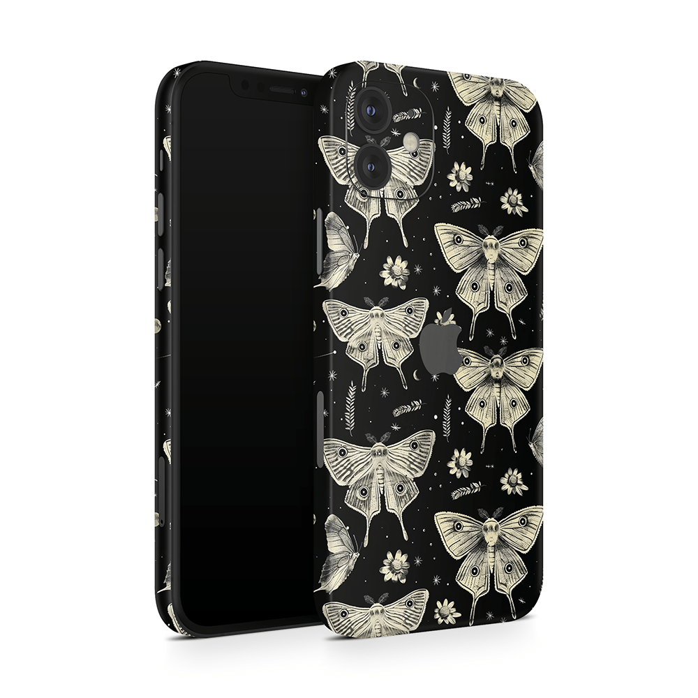 Oriental Moths Apple iPhone Skins