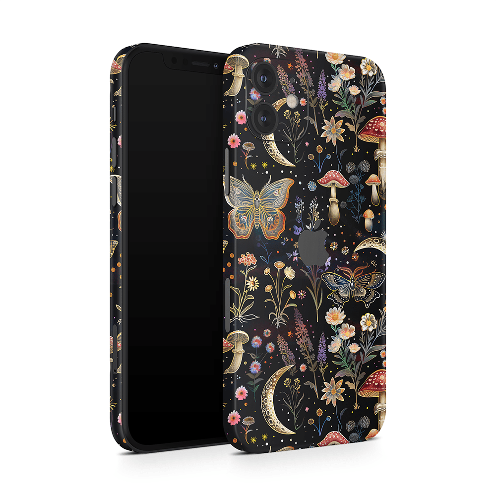 Sparkling Mushies Apple iPhone Skins