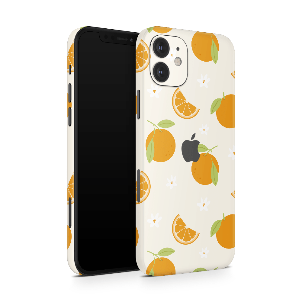 Sunkissed Citrus Apple iPhone Decal Skins
