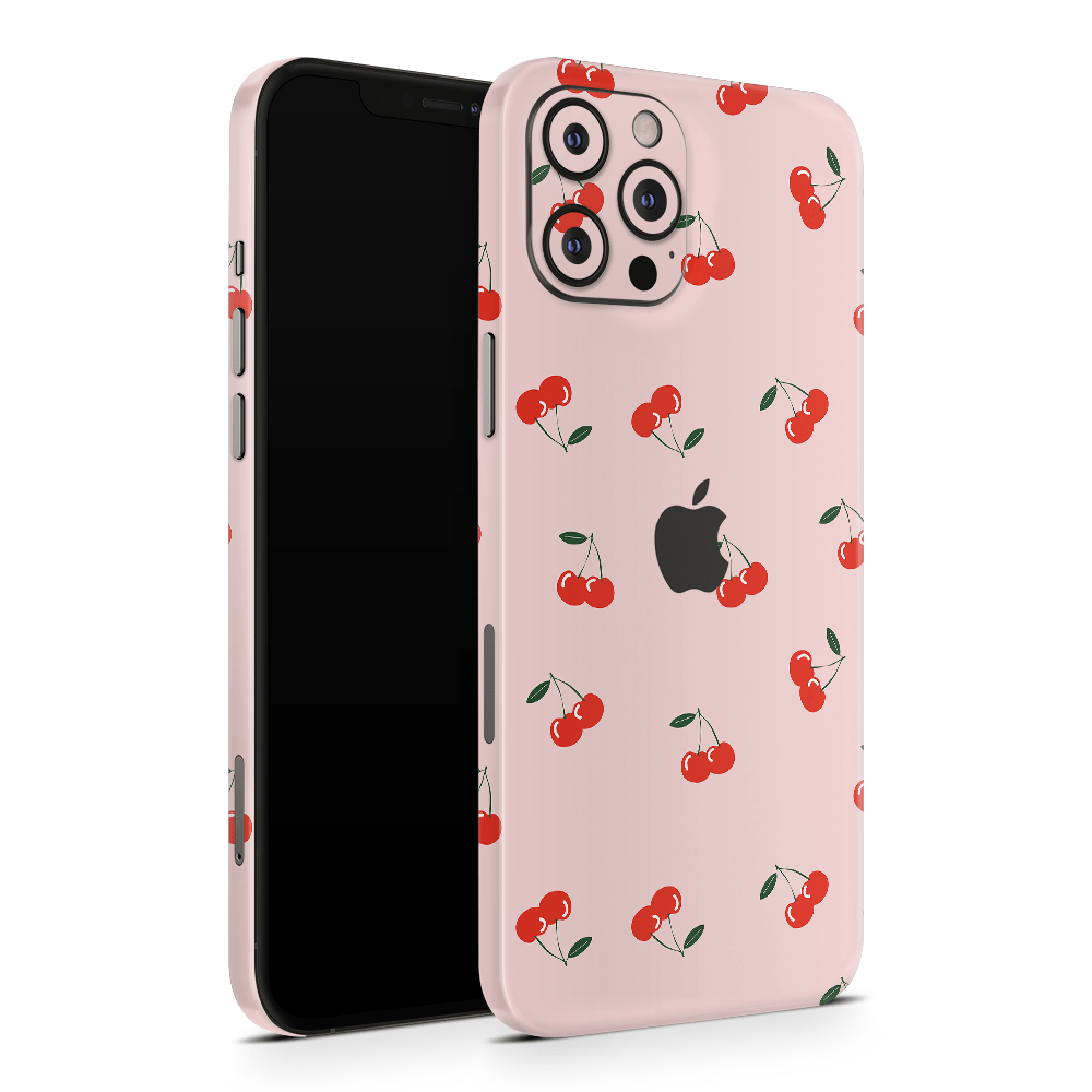 Ruby Cherries Apple iPhone Skins