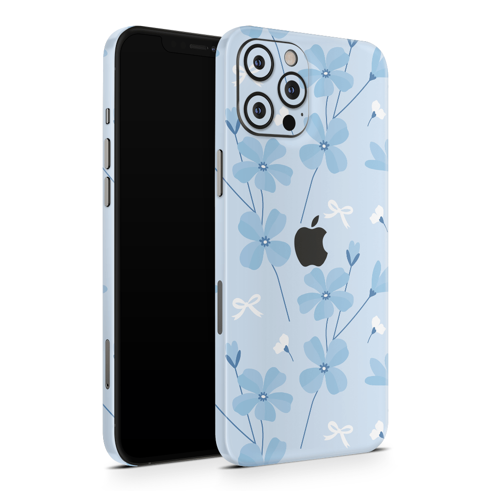 Forget Me Not Apple iPhone Skins