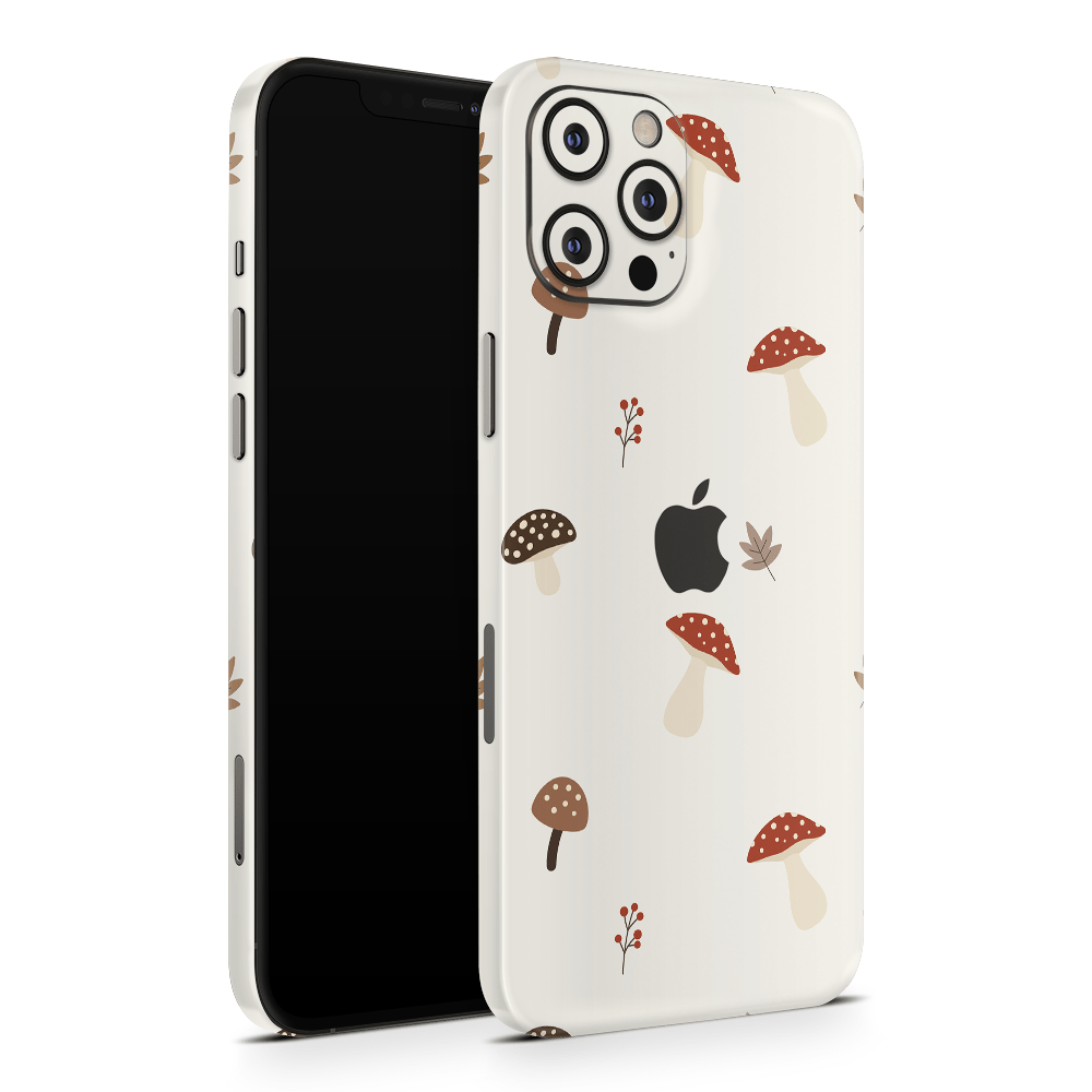 Autumn Mushies Apple iPhone Skins