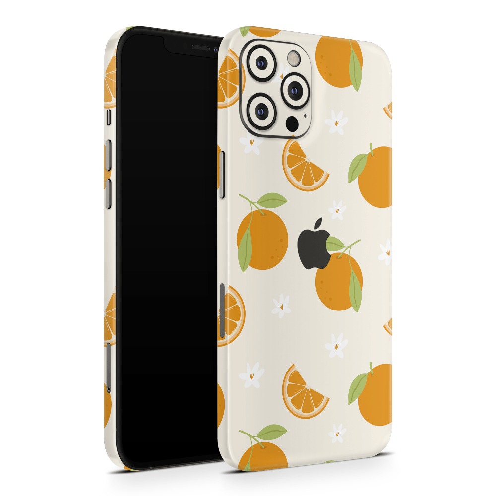 Sunkissed Citrus Apple iPhone Decal Skins
