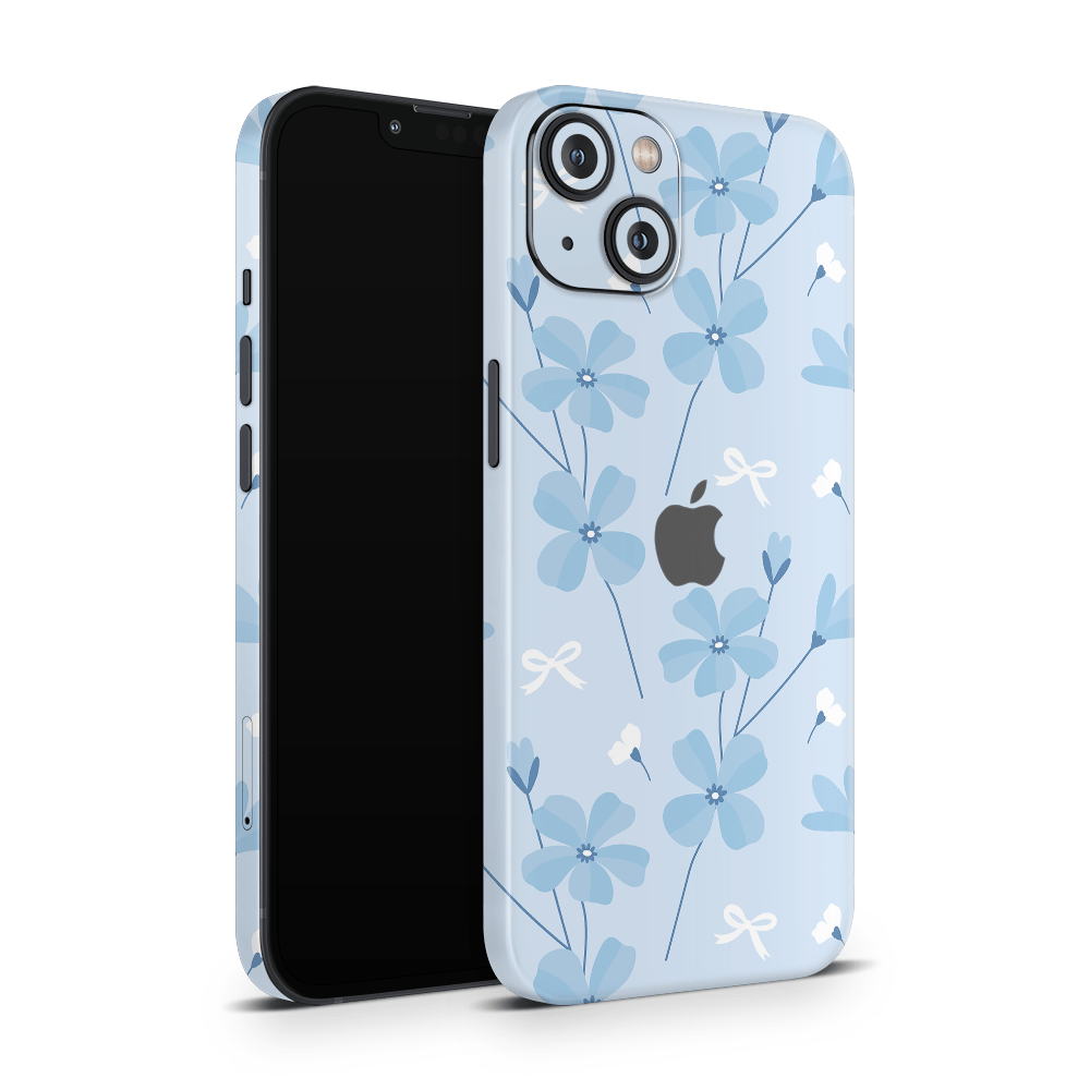 Forget Me Not Apple iPhone Skins