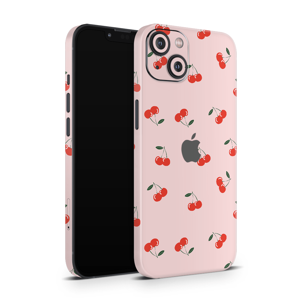 Ruby Cherries Apple iPhone Skins