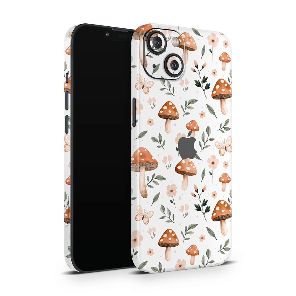 Spring Mushies Apple iPhone Skins
