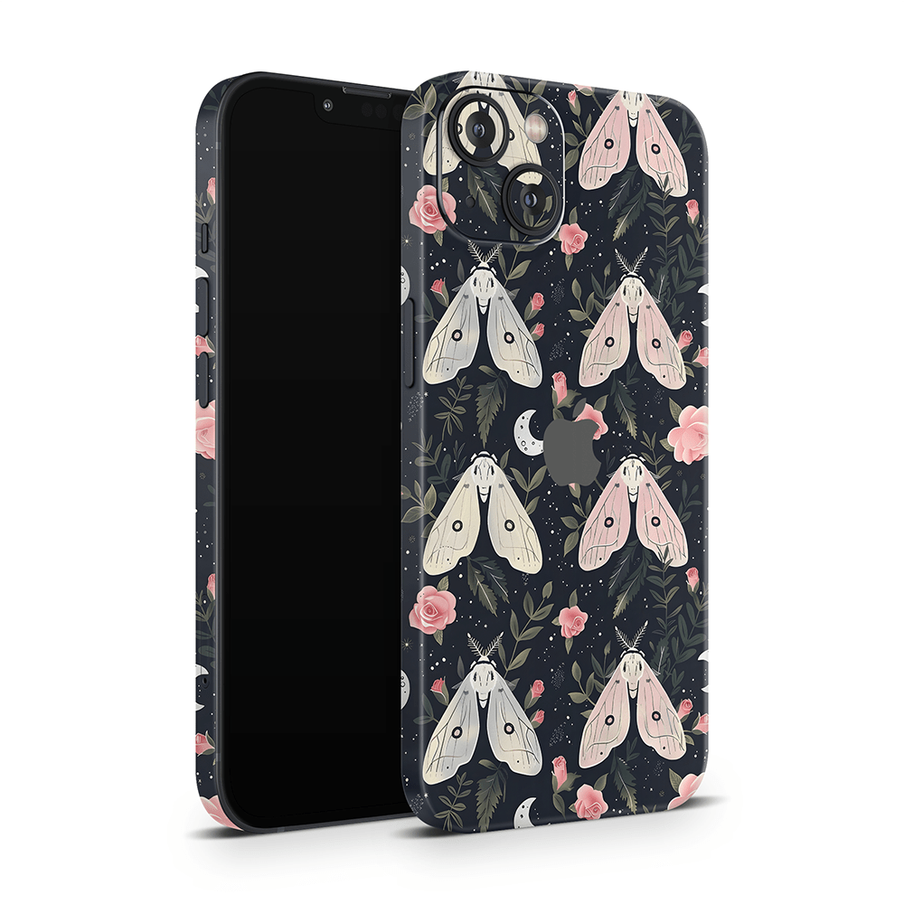 Gentle Moths Apple iPhone Skins