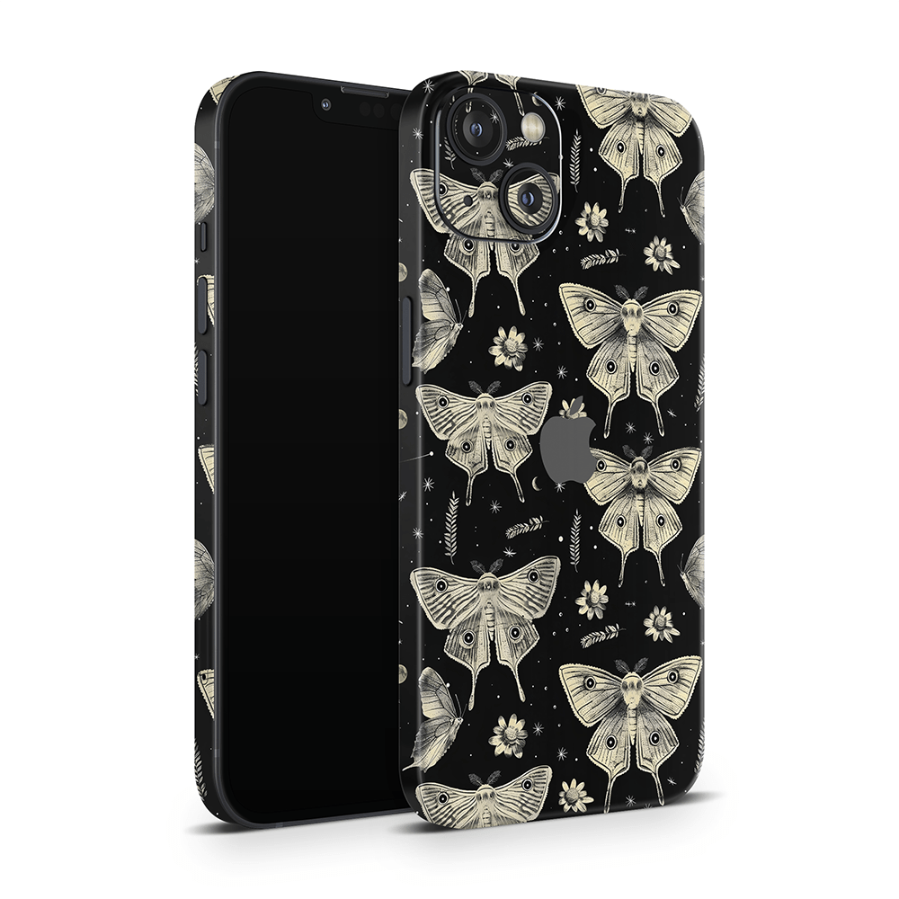 Oriental Moths Apple iPhone Skins