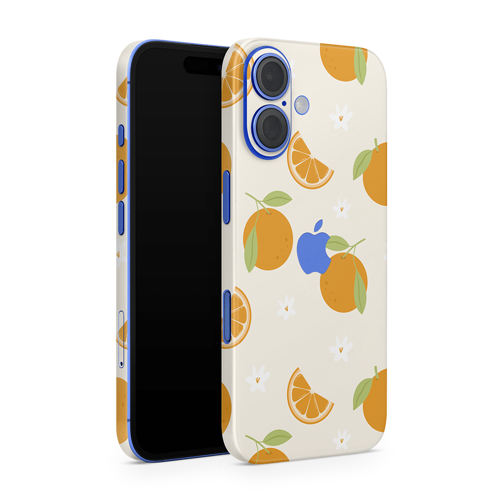 Sunkissed Citrus Apple iPhone Decal Skins
