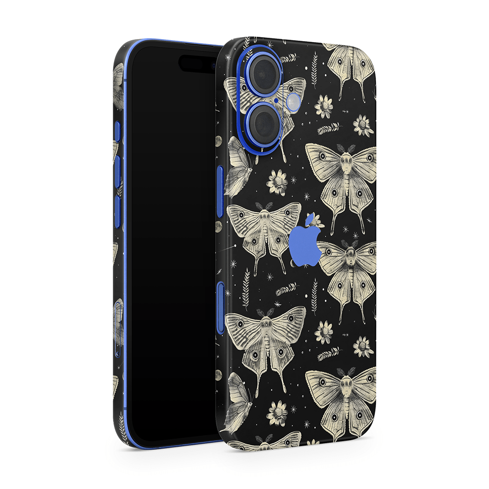 Oriental Moths Apple iPhone Skins