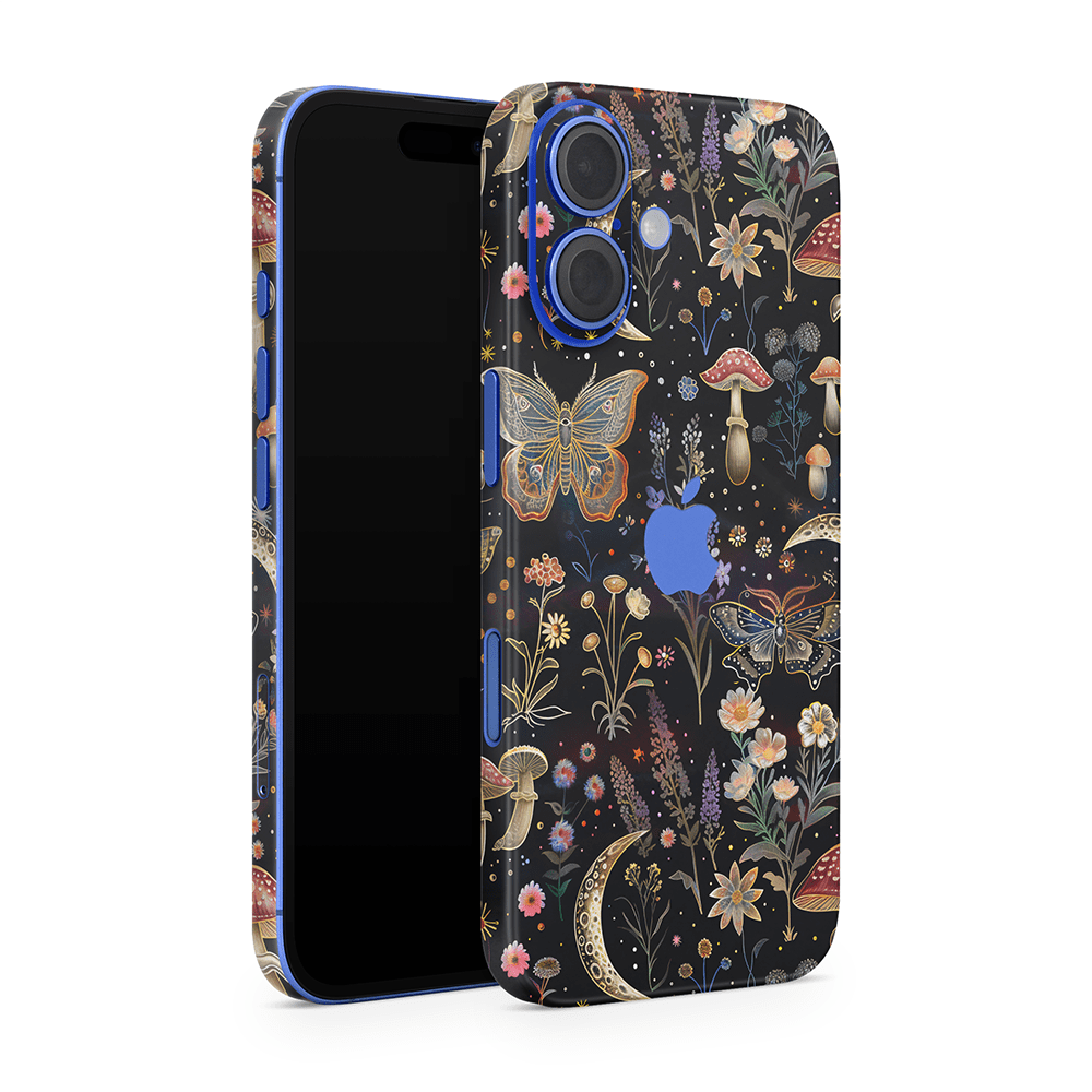 Sparkling Mushies Apple iPhone Skins