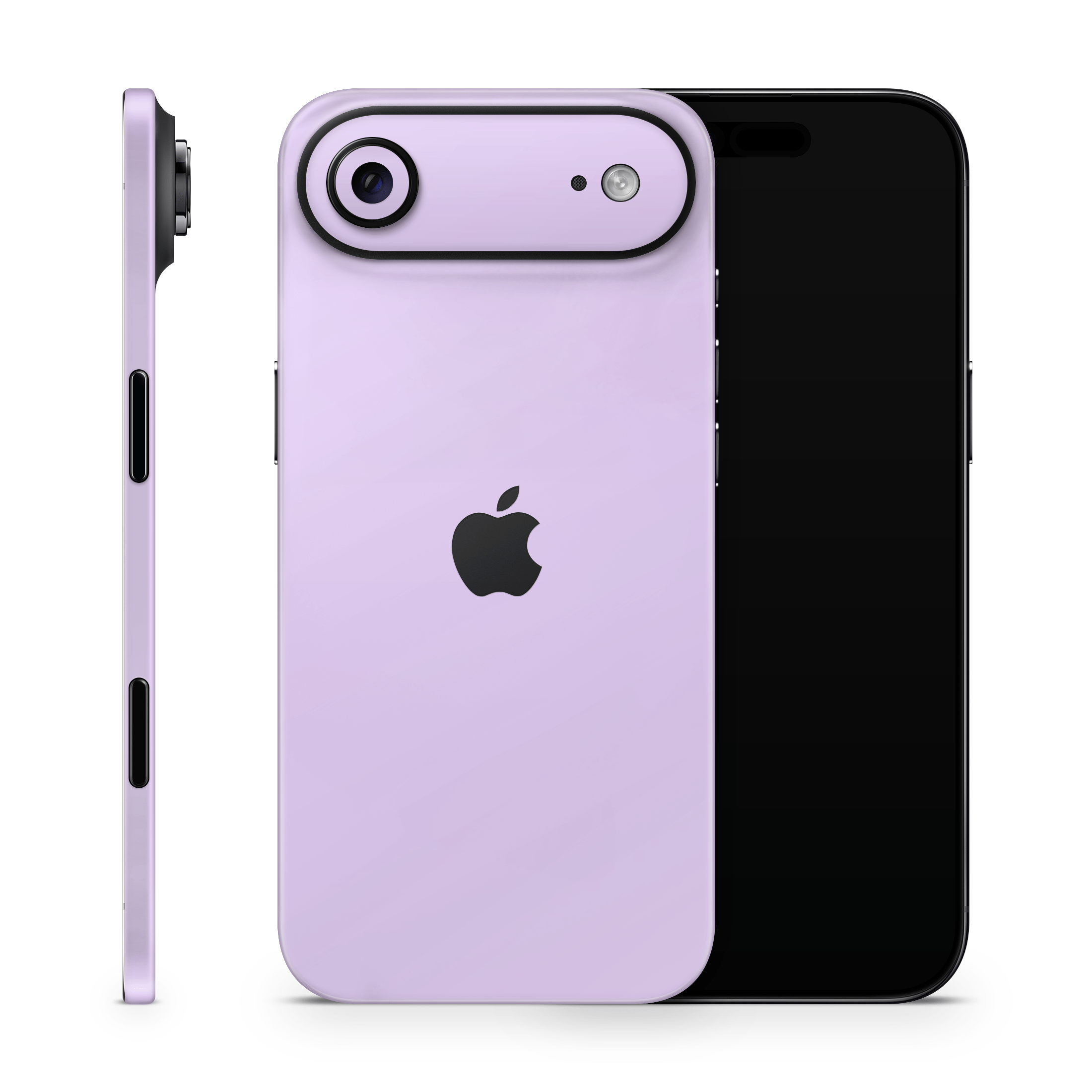 Pastel Lilac Apple iPhone Skins