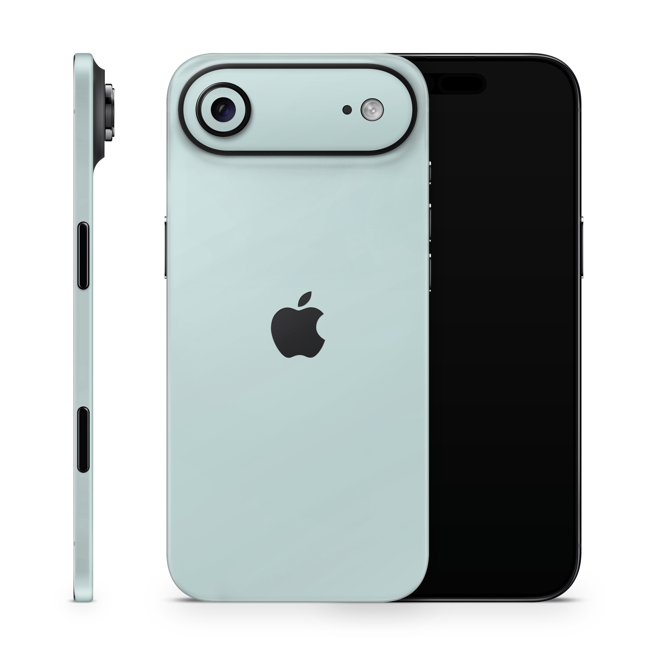 Dusty Blue Apple iPhone Skins