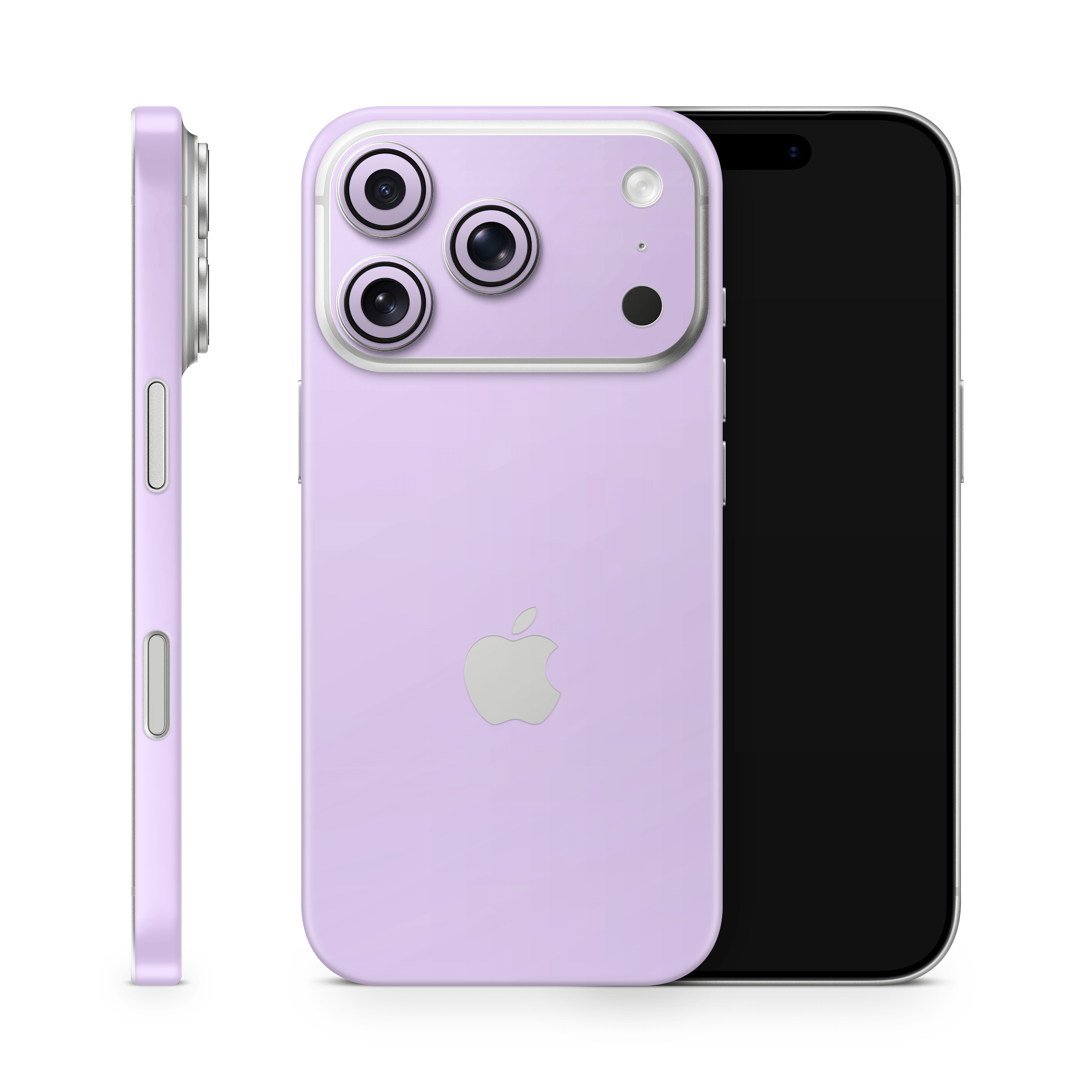 Pastel Lilac Apple iPhone Skins