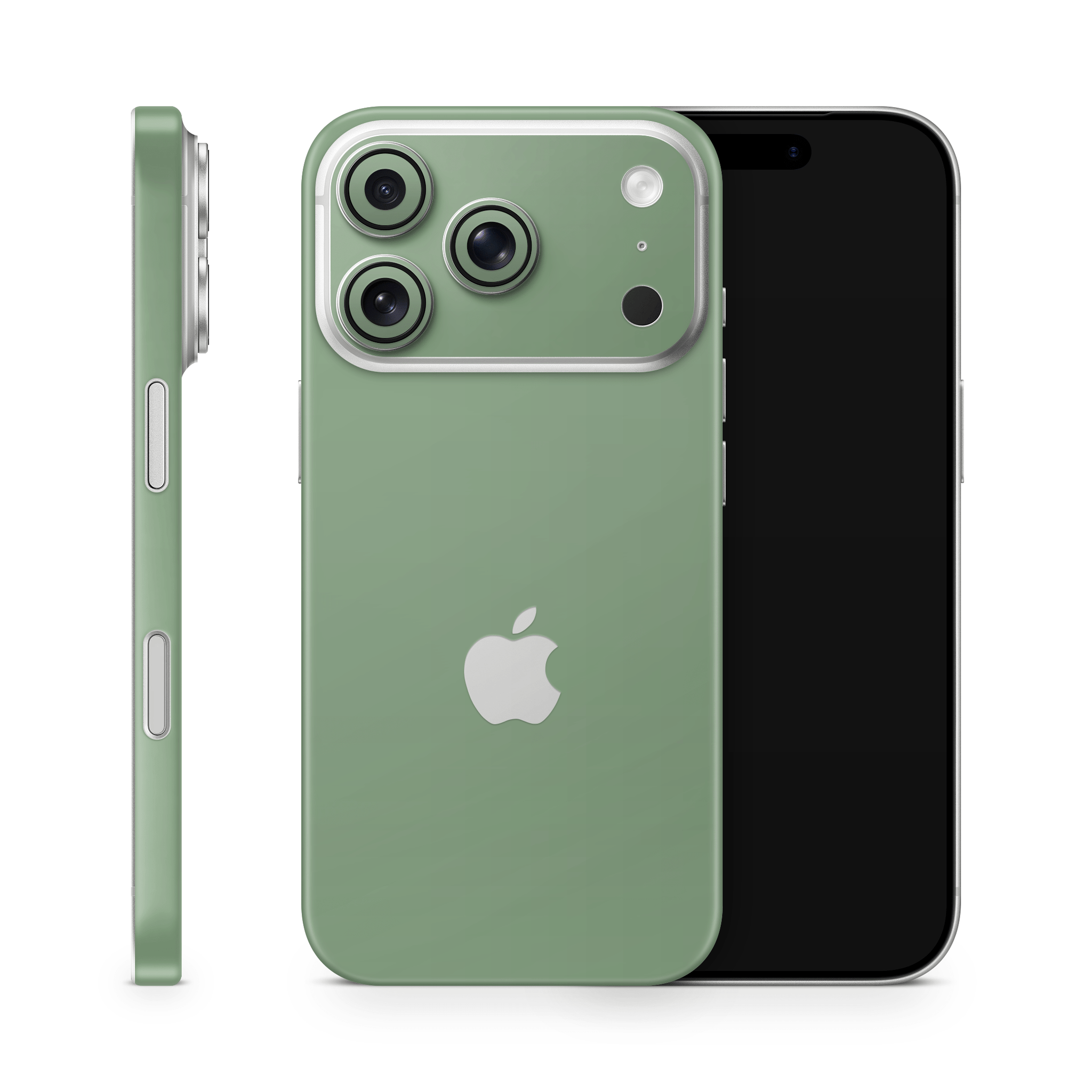 Juniper Green Apple iPhone Decal Skins