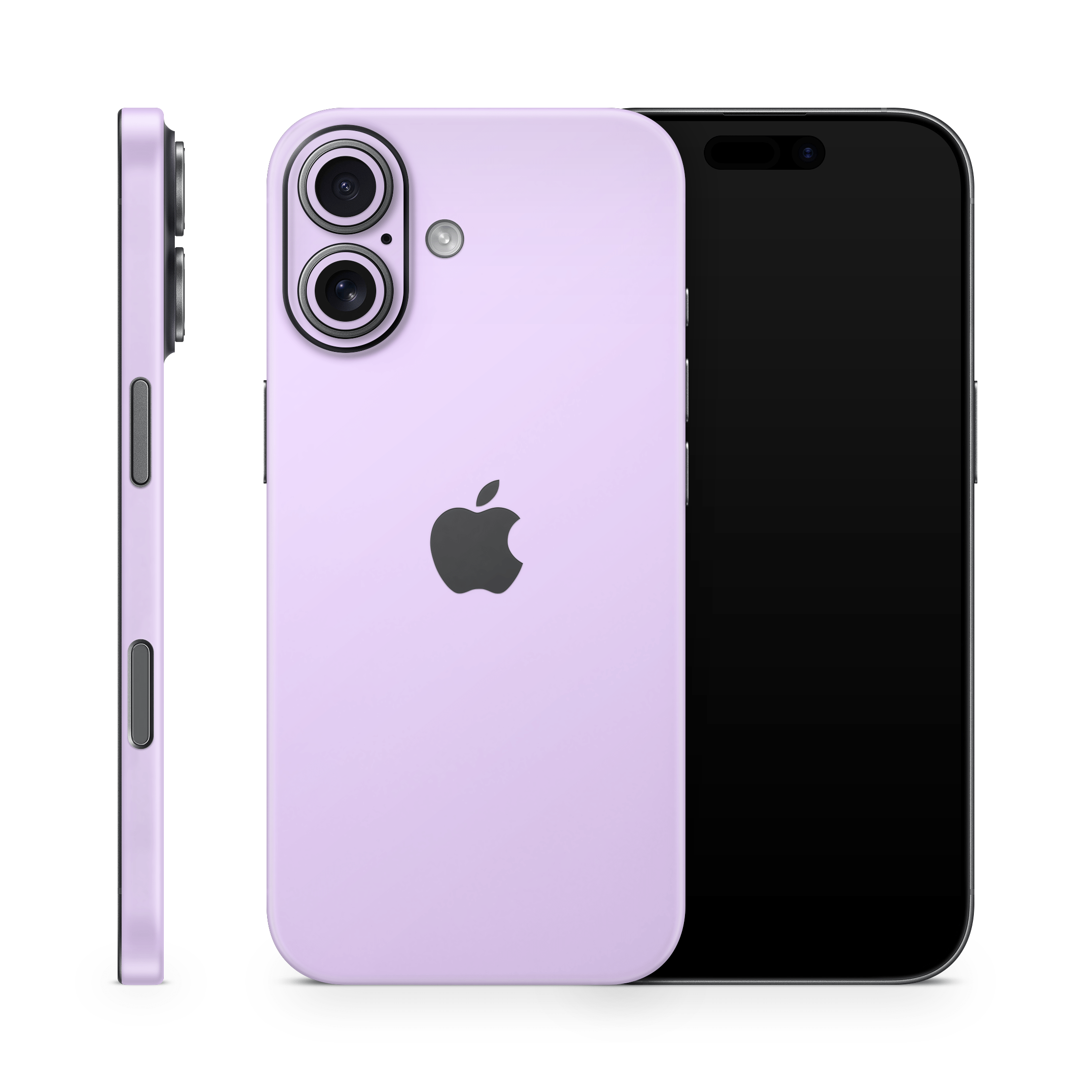 Pastel Lilac Apple iPhone Skins