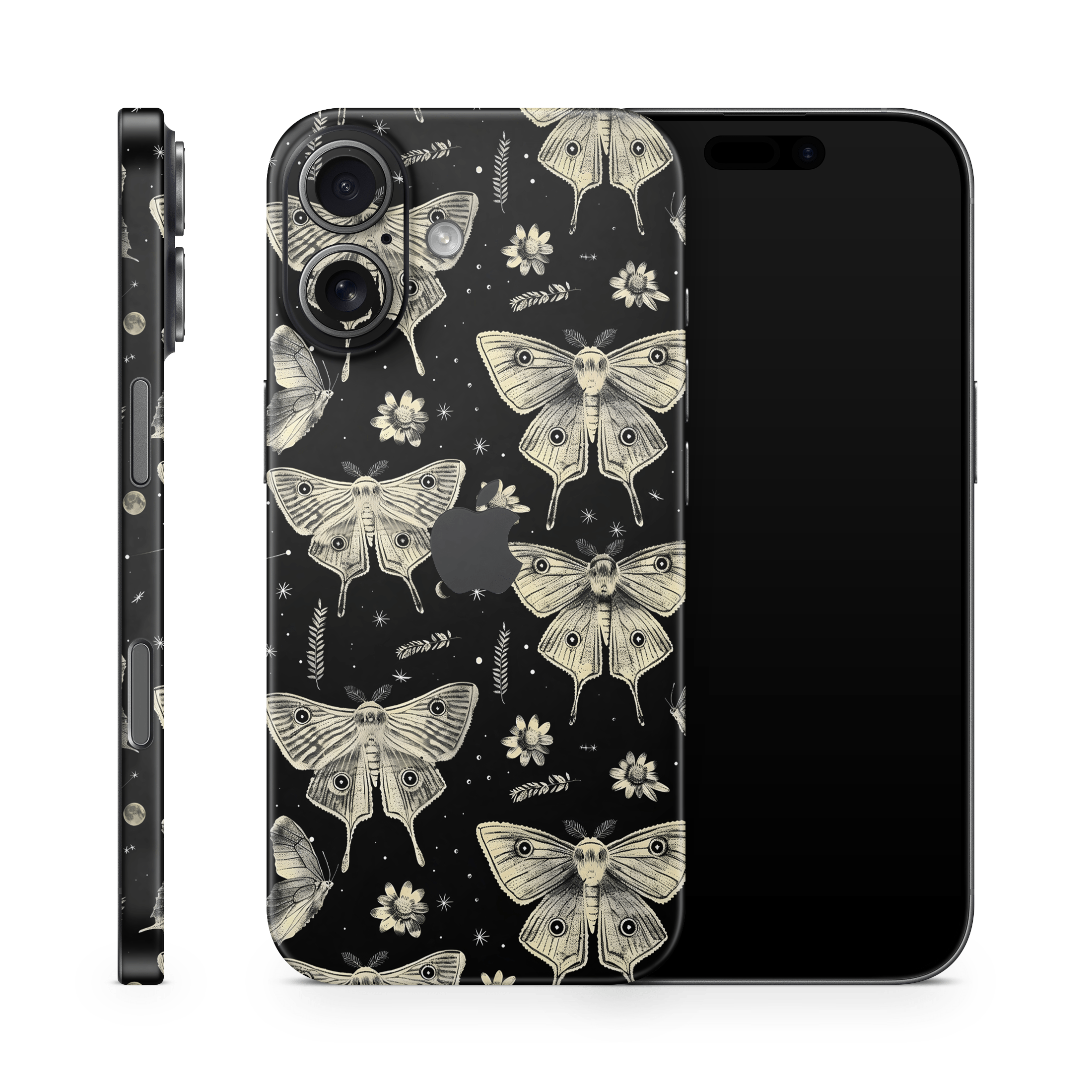 Oriental Moths Apple iPhone Skins