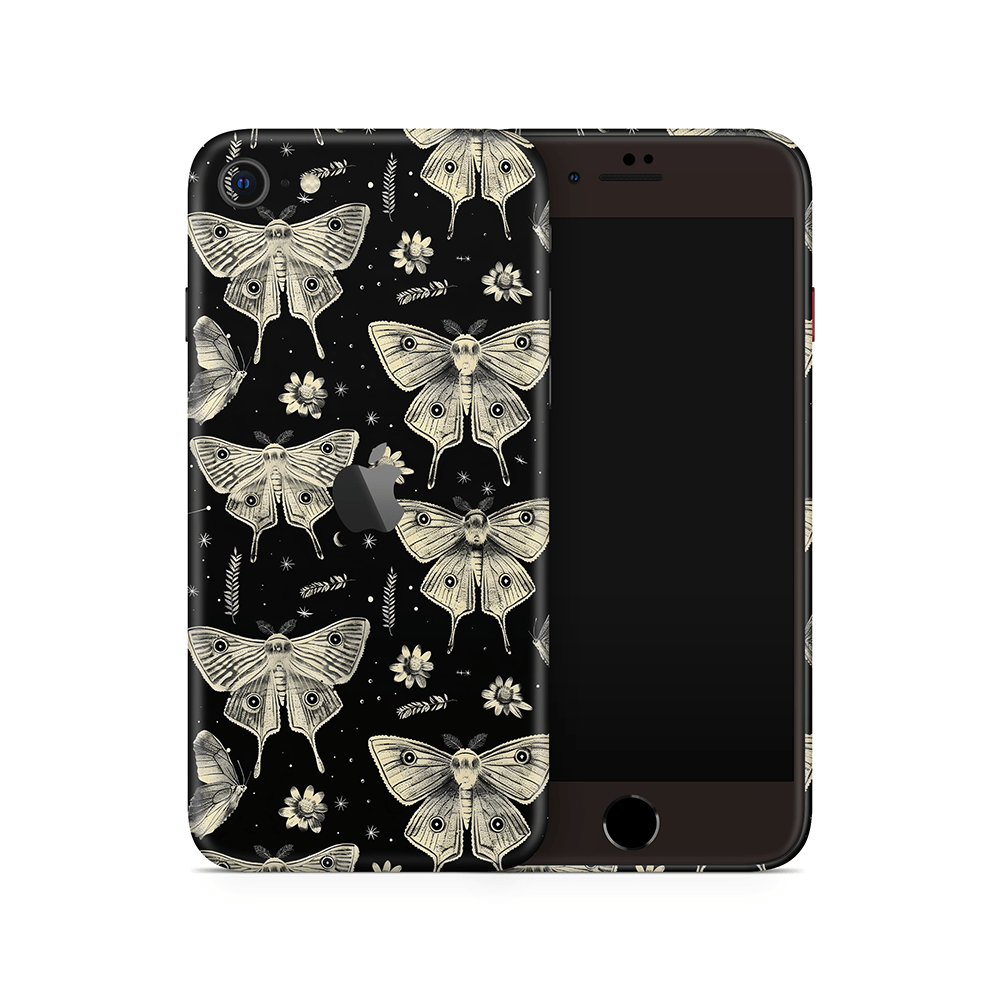Oriental Moths Apple iPhone Skins