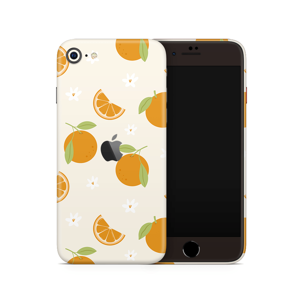 Sunkissed Citrus Apple iPhone Decal Skins