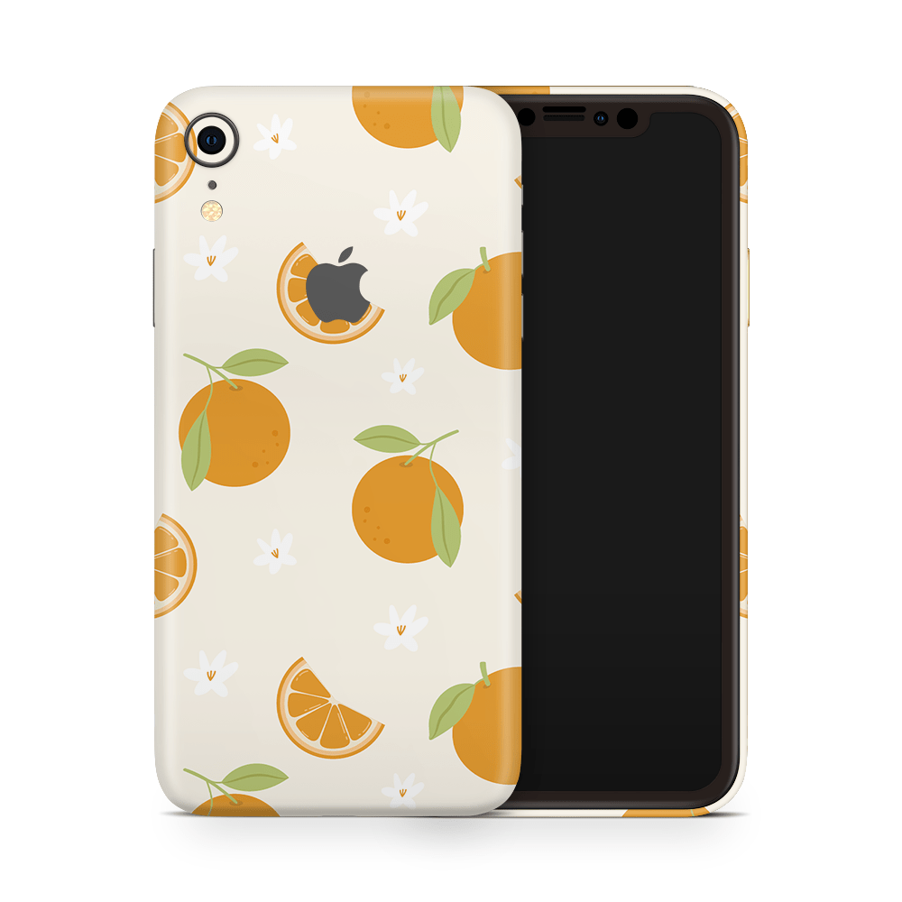 Sunkissed Citrus Apple iPhone Decal Skins