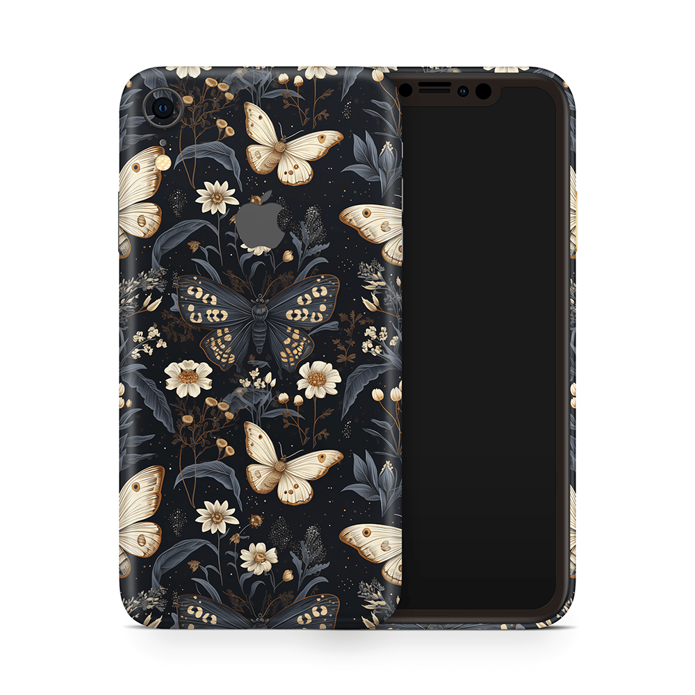 Midnight Flutter Apple iPhone Skins