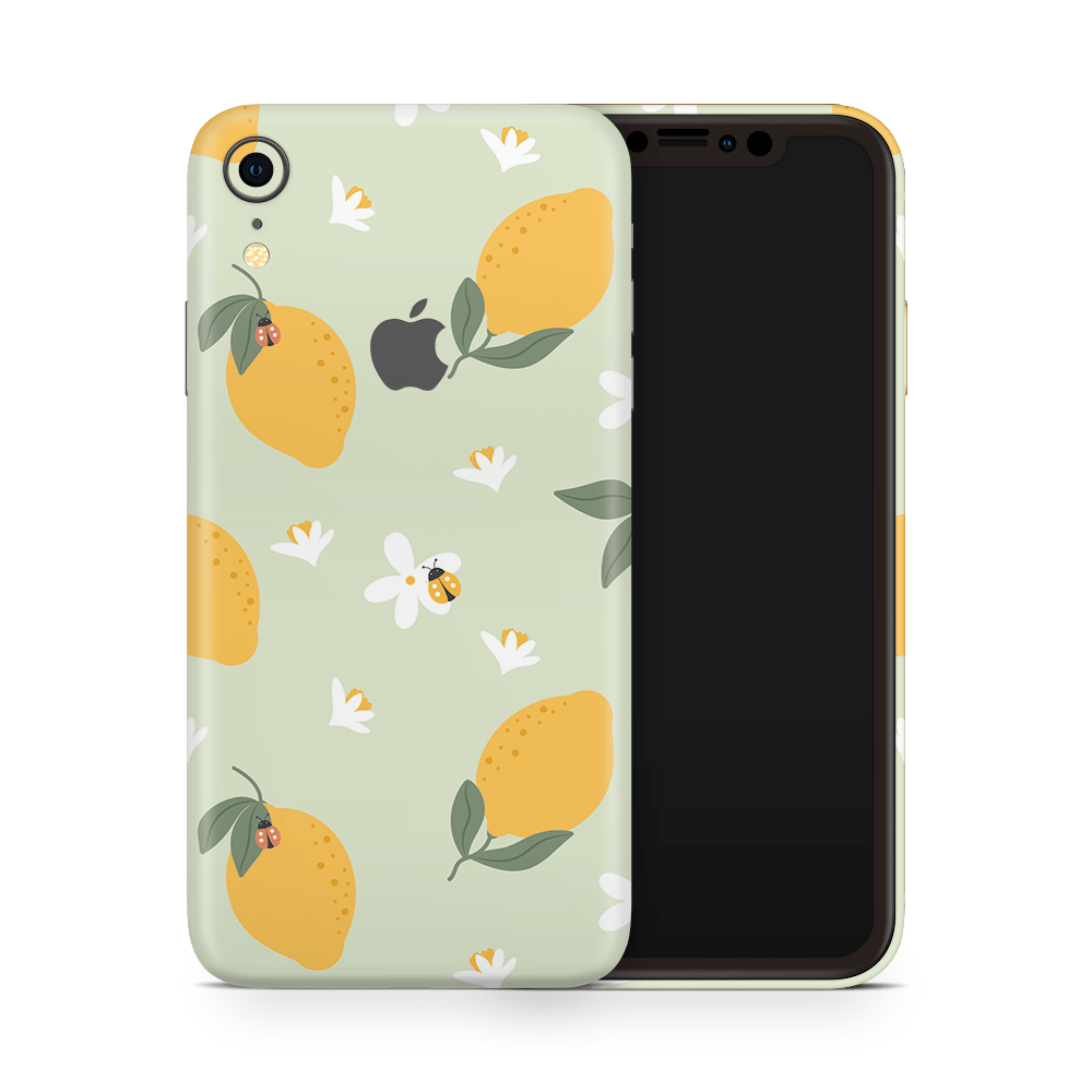 Zesty Lemons Green Apple iPhone Skins