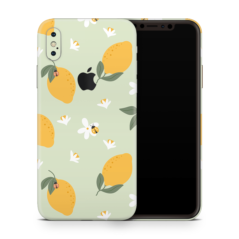 Zesty Lemons Green Apple iPhone Skins