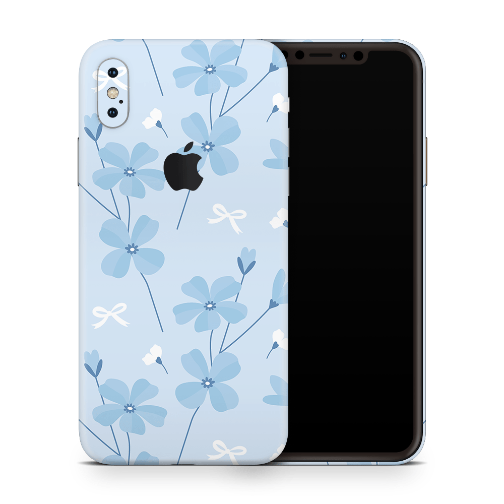 Forget Me Not Apple iPhone Skins