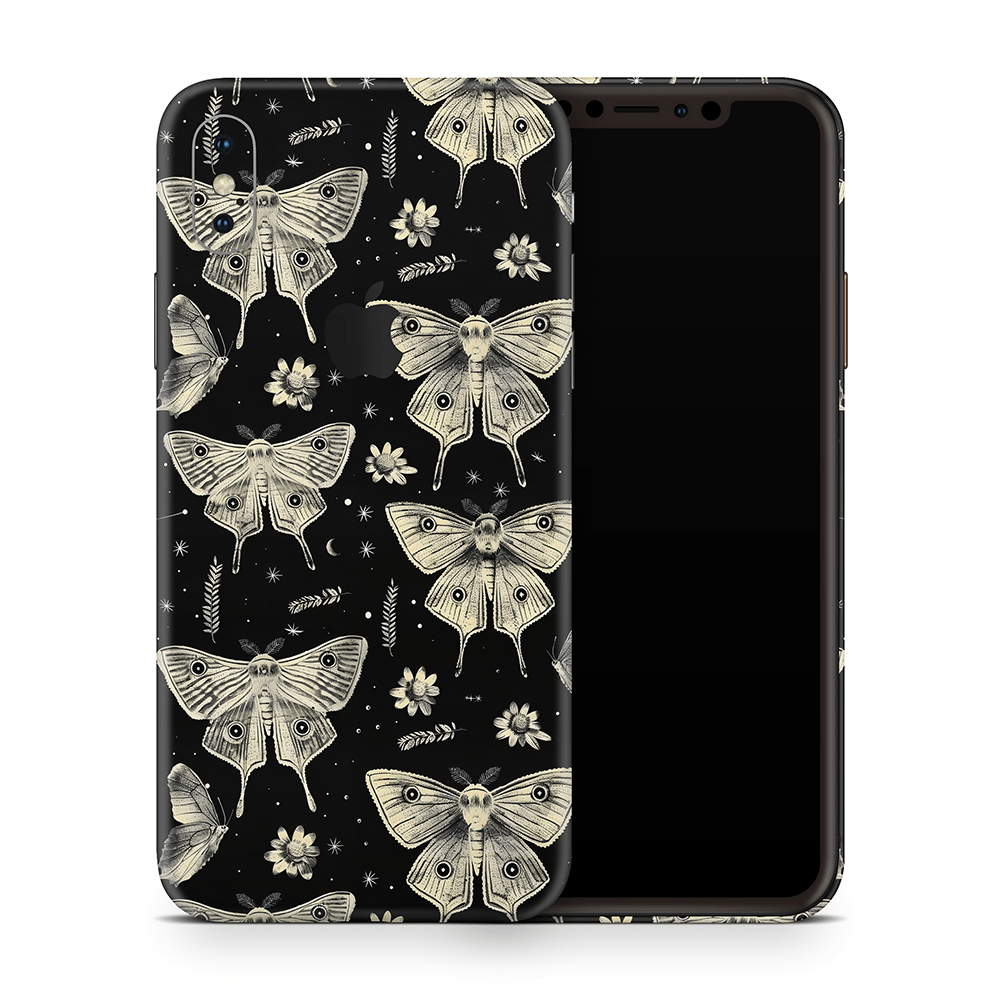 Oriental Moths Apple iPhone Skins