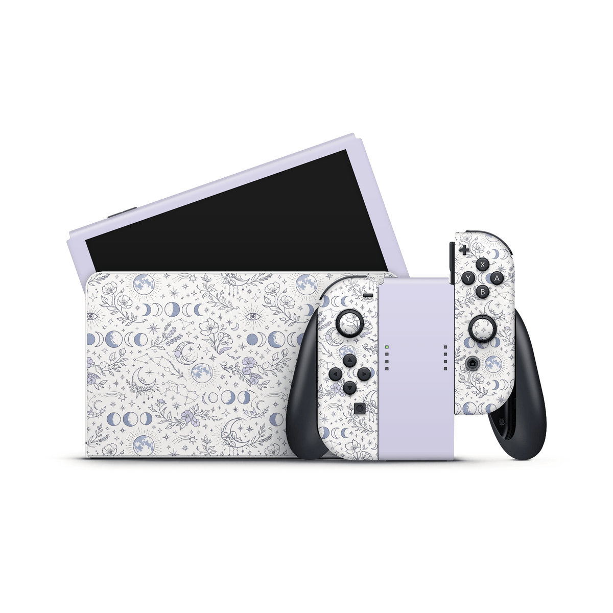 Serene Celestial Nintendo Switch OLED Decal Skin