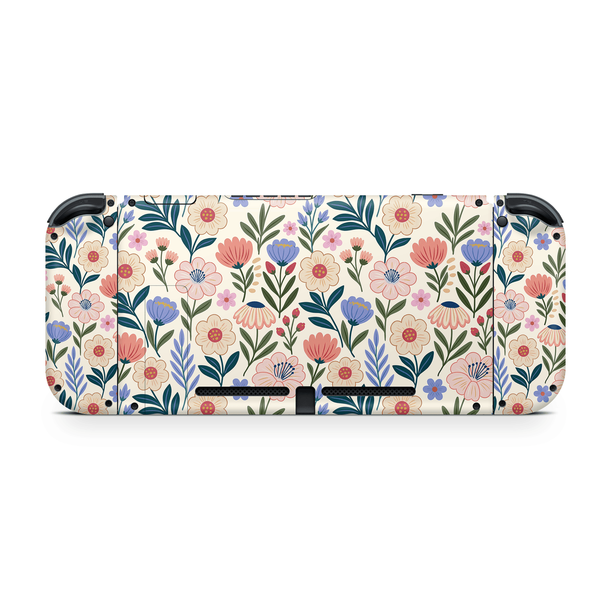 Sunset Wildflowers Nintendo Switch Decal Skin