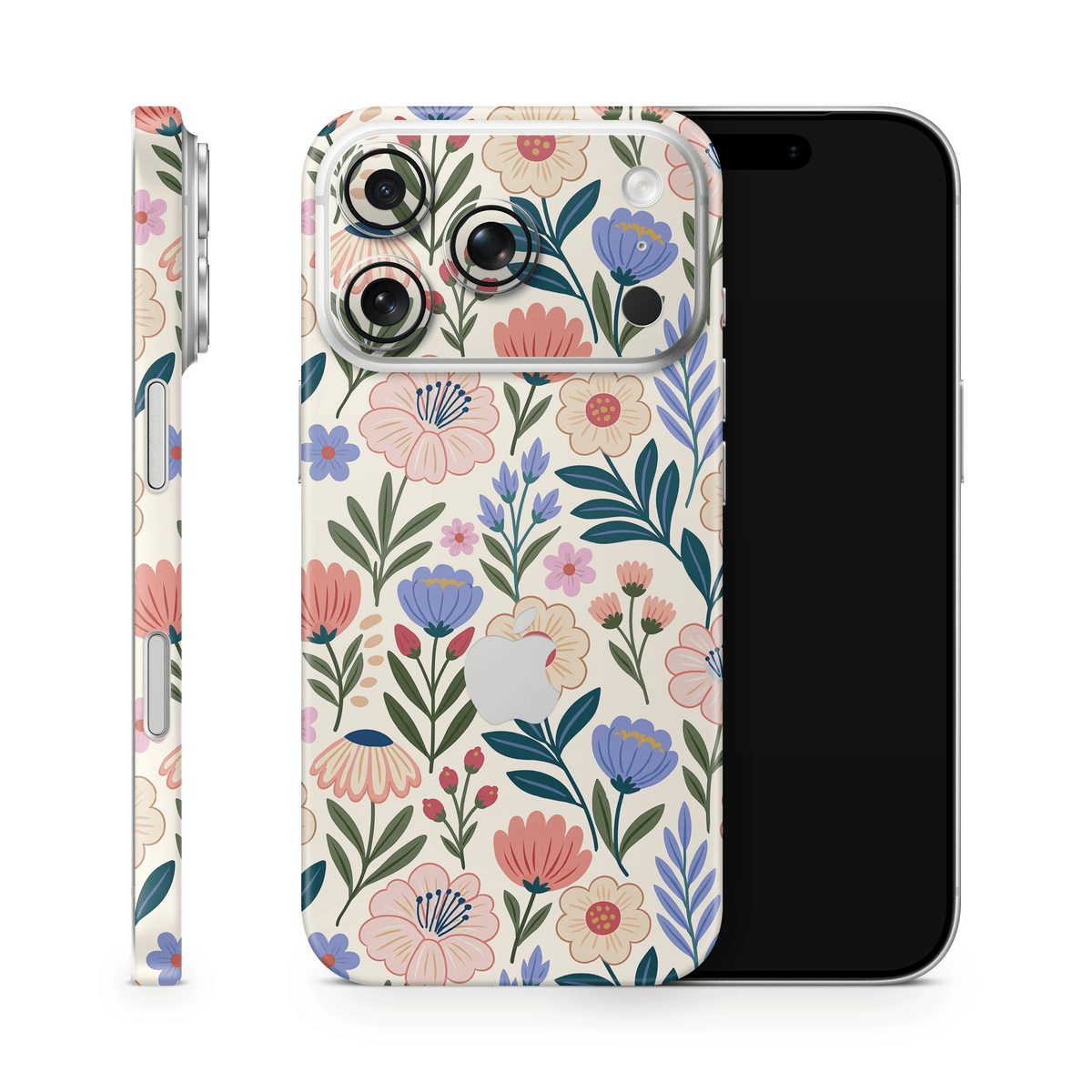 Sunset Wildflowers Apple iPhone Decal Skins