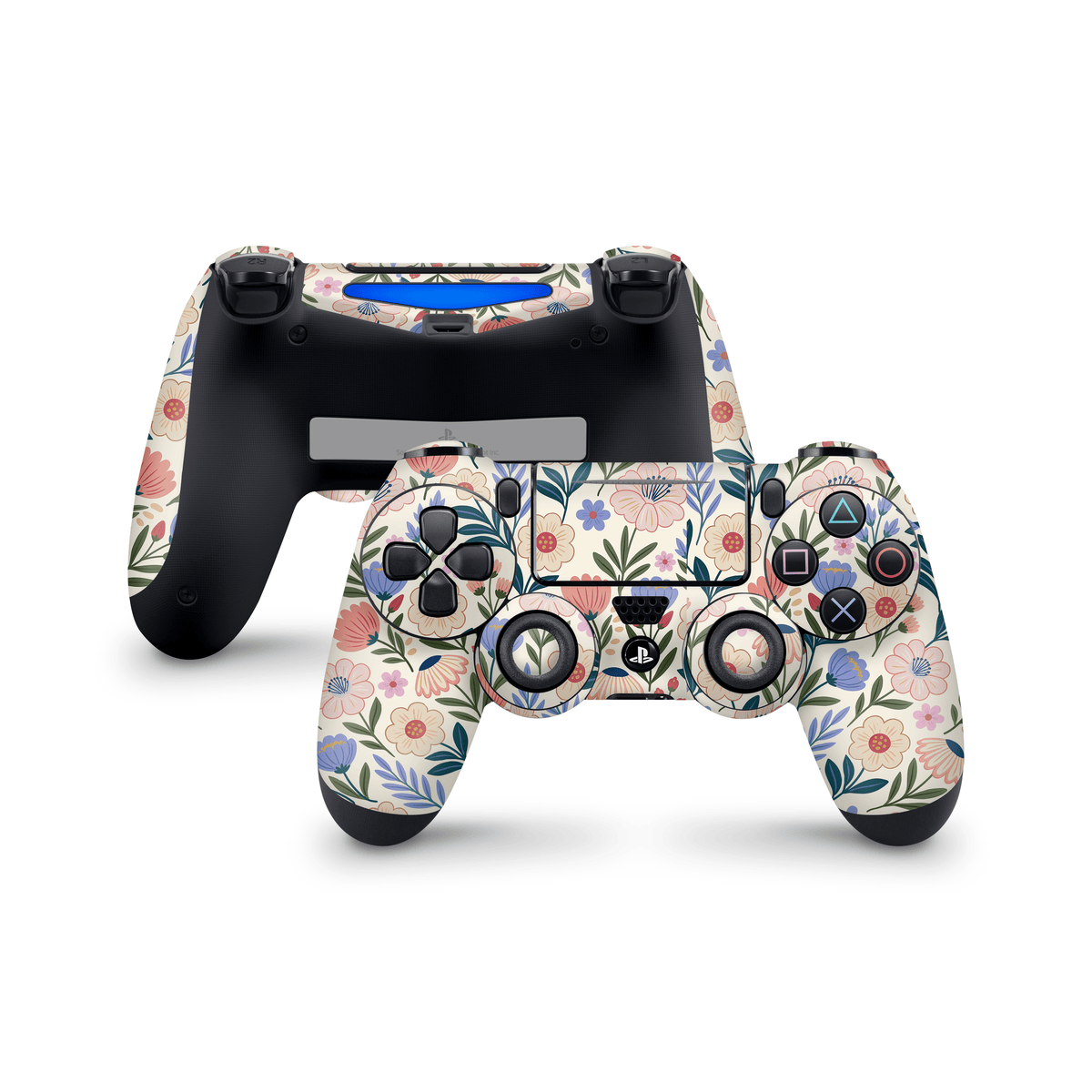 Sunset Wildflowers PS4 Dualshock Controller Decal Skin