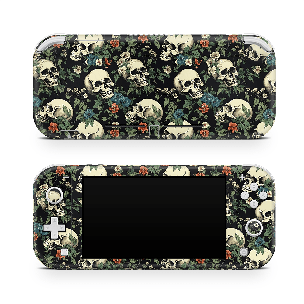 Garden of Skulls Nintendo Switch Lite Skin