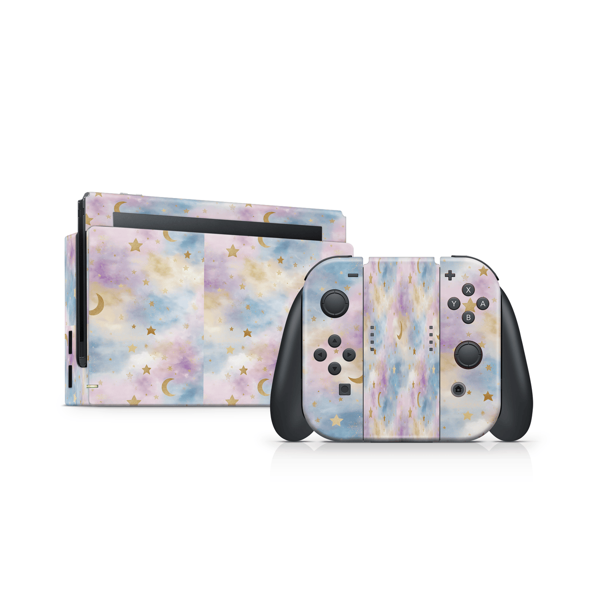 Whimsy Celestial Nintendo Switch skin
