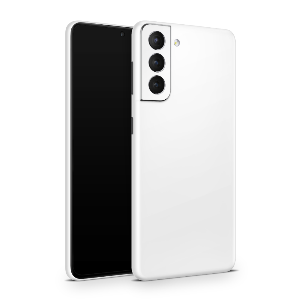 Crisp White Samsung Galaxy S Skins