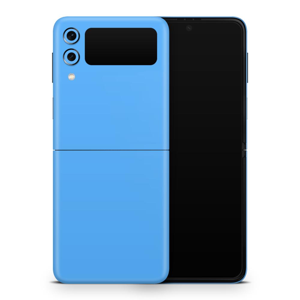 Electric Blue Samsung Galaxy Z Flip / Fold Skins