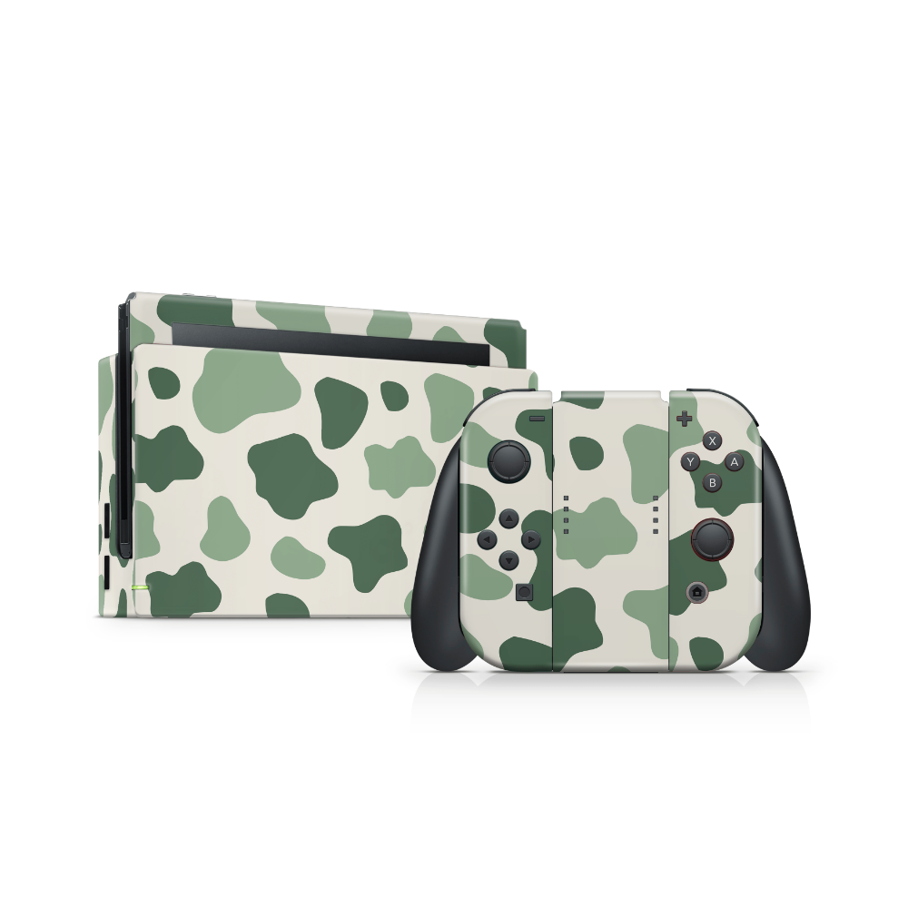 Matcha Moo Moo Nintendo Switch Skin