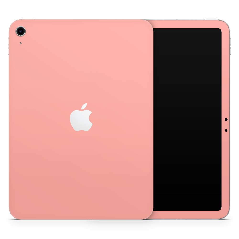 Summertime Coral Apple iPad Skin