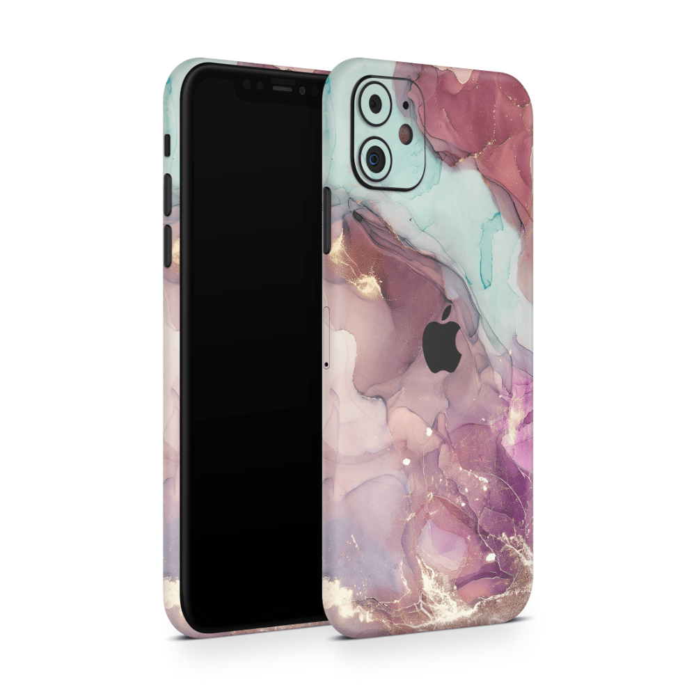Stained Glass Apple iPhone Skins