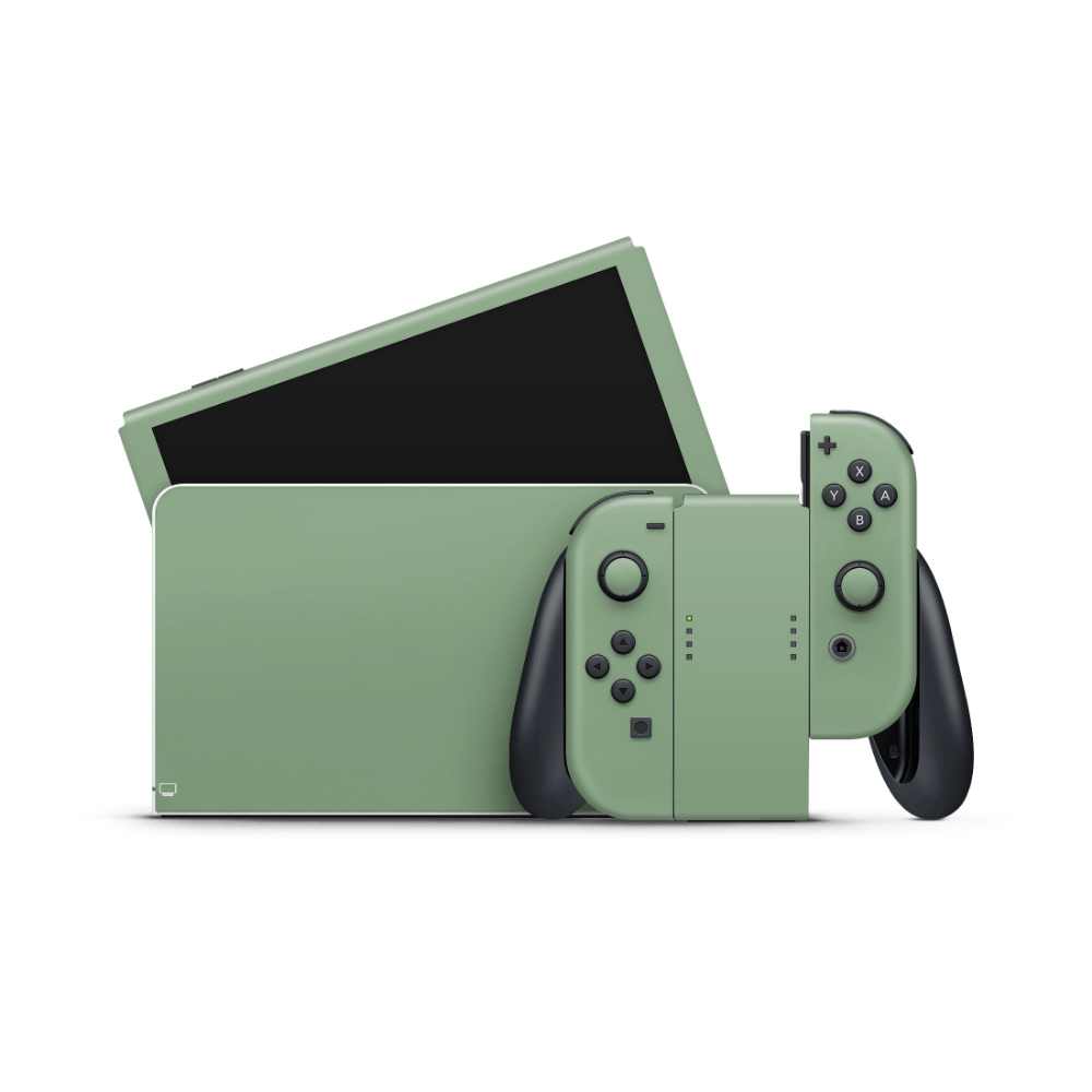 Juniper Green Nintendo Switch OLED Skin