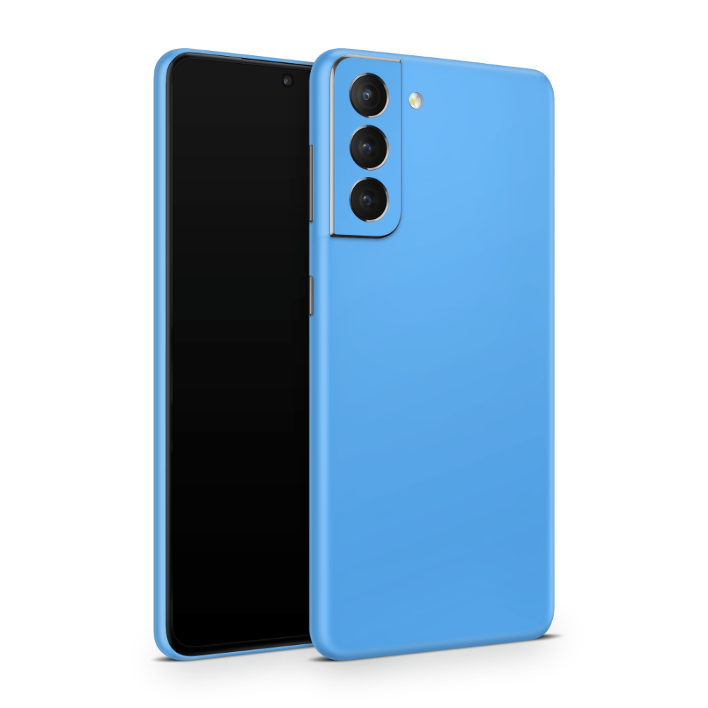 Electric Blue Samsung Galaxy S Skins