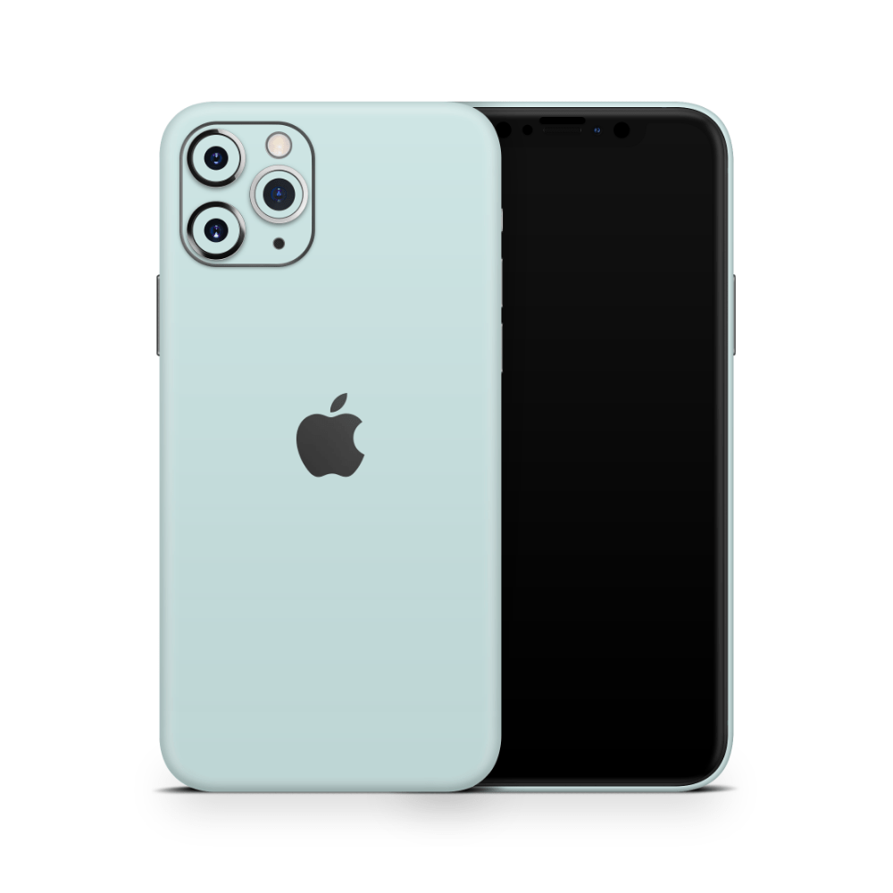 Dusty Blue Apple iPhone Skins