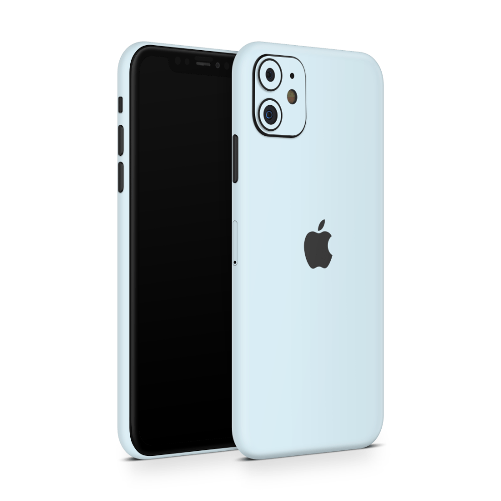 Icy Blue Apple iPhone Skins