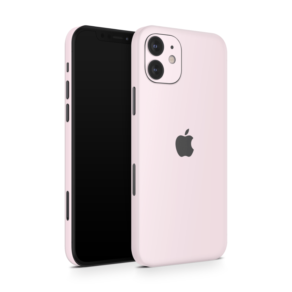 Baby Pink Apple iPhone Skins