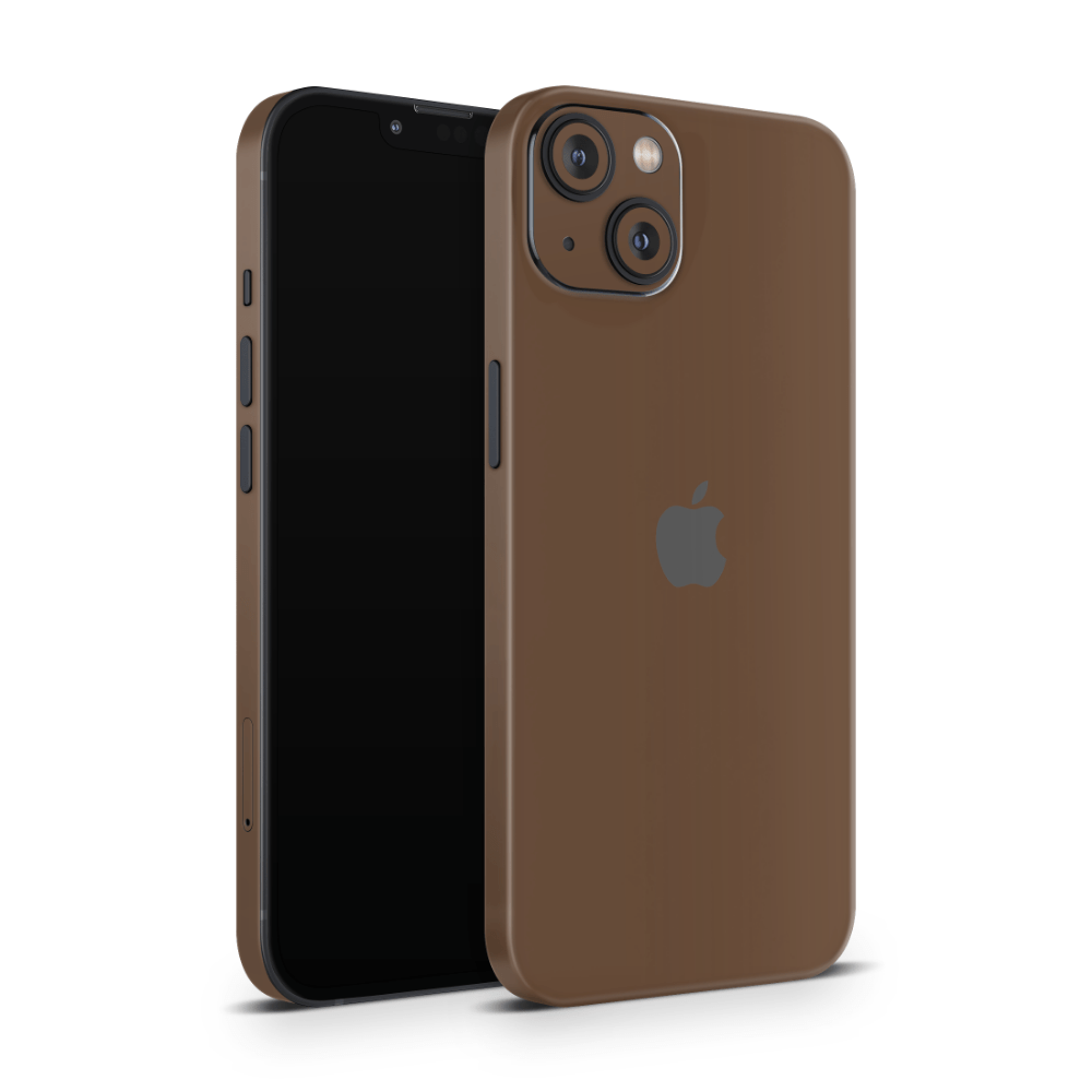 Dark Chocolate Apple iPhone Skins