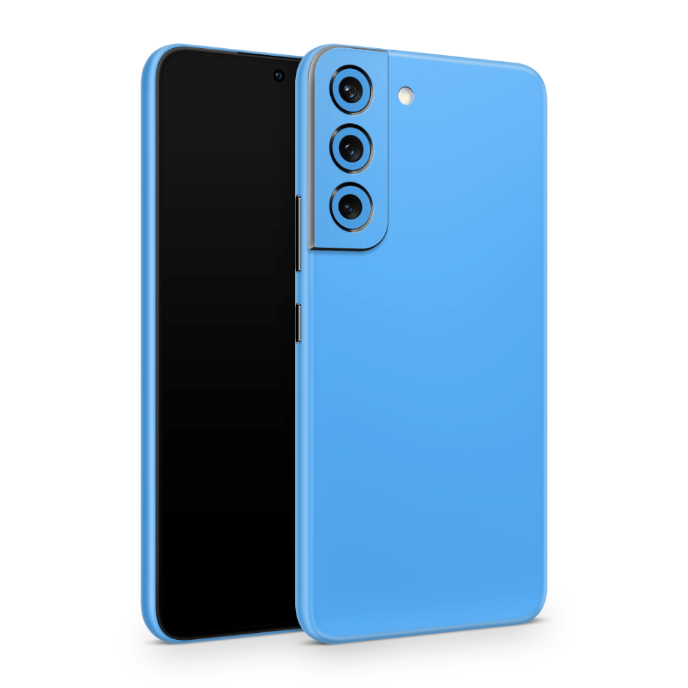 Electric Blue Samsung Galaxy S Skins