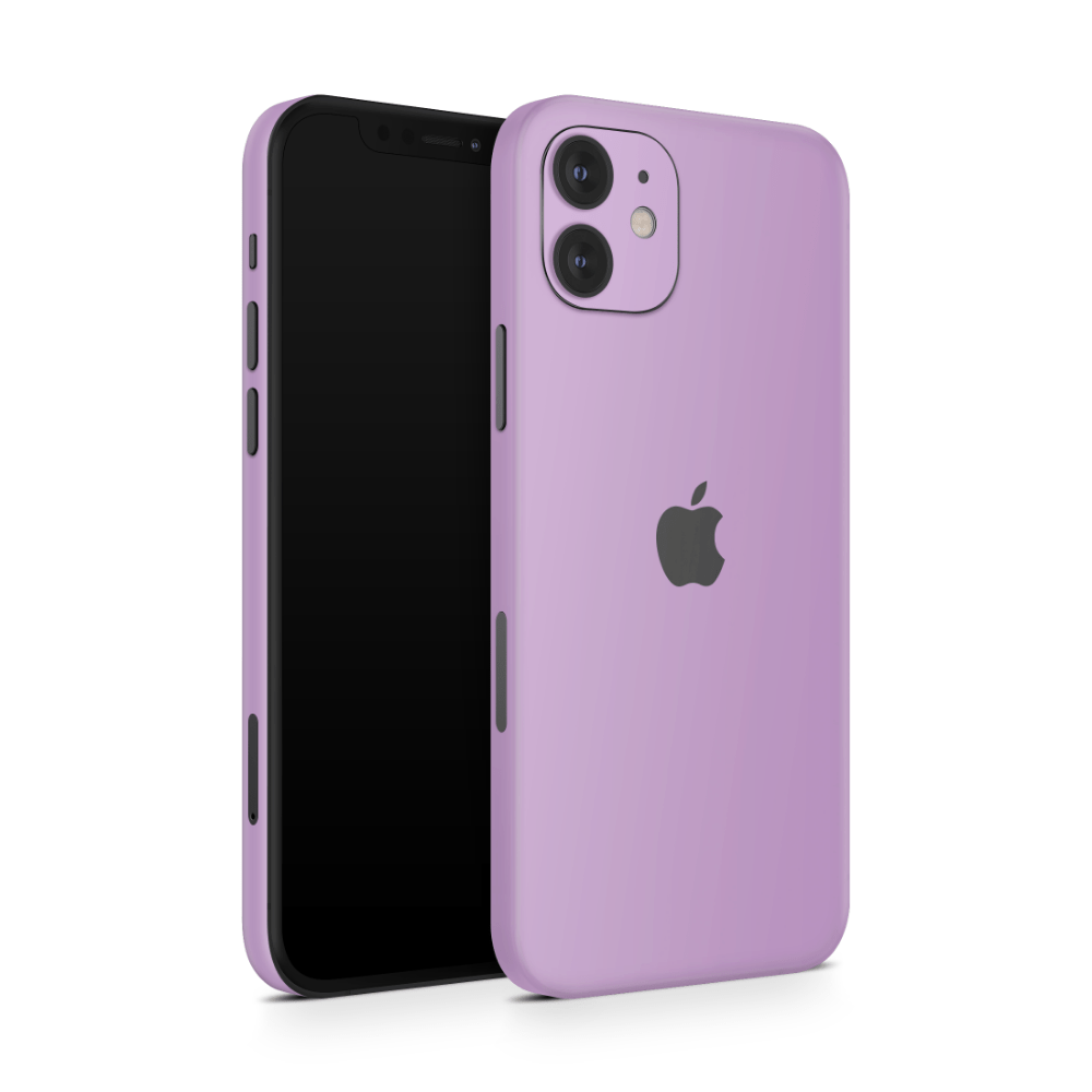Orchid Purple Apple iPhone Skins