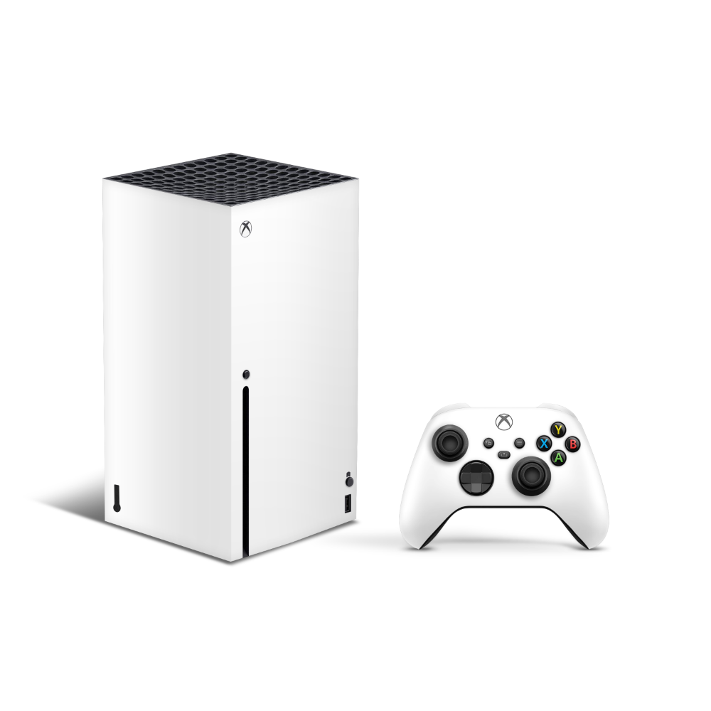 Crisp White Xbox Series X Skin